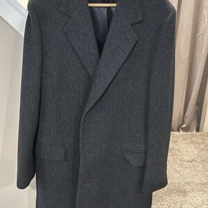 Classic Gray Wool Coat